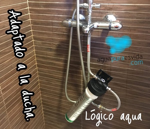 Filtro para ducha LOGICO AQUA Premium con Iodine